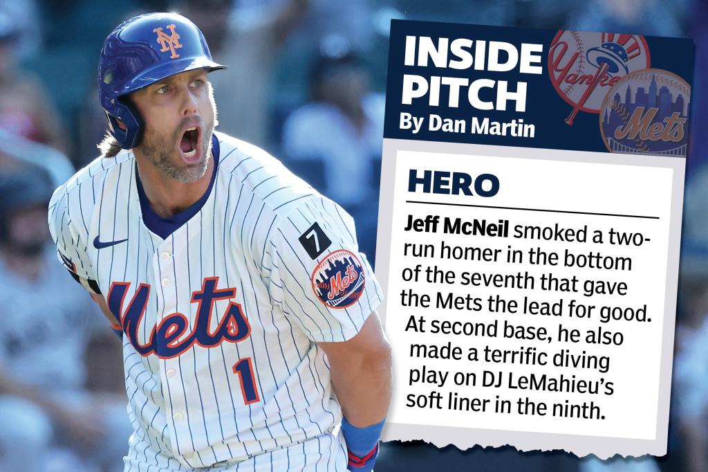 Heroes, zeros from Mets' Subway Series win: Jeff McNeil came through