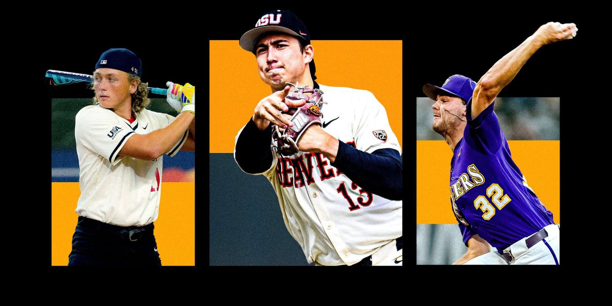 MLB Draft 2025 top 100 prospects: Ethan Holliday, Liam Doyle and Kade Anderson lead the way