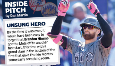 Brandon Nimmo set the tone