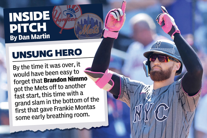 Brandon Nimmo set the tone