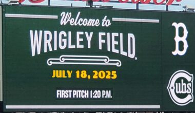 Cubs vs. Red Sox Friday 7/18 game threads