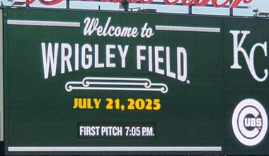 Cubs vs. Royals Monday 7/21 game threads