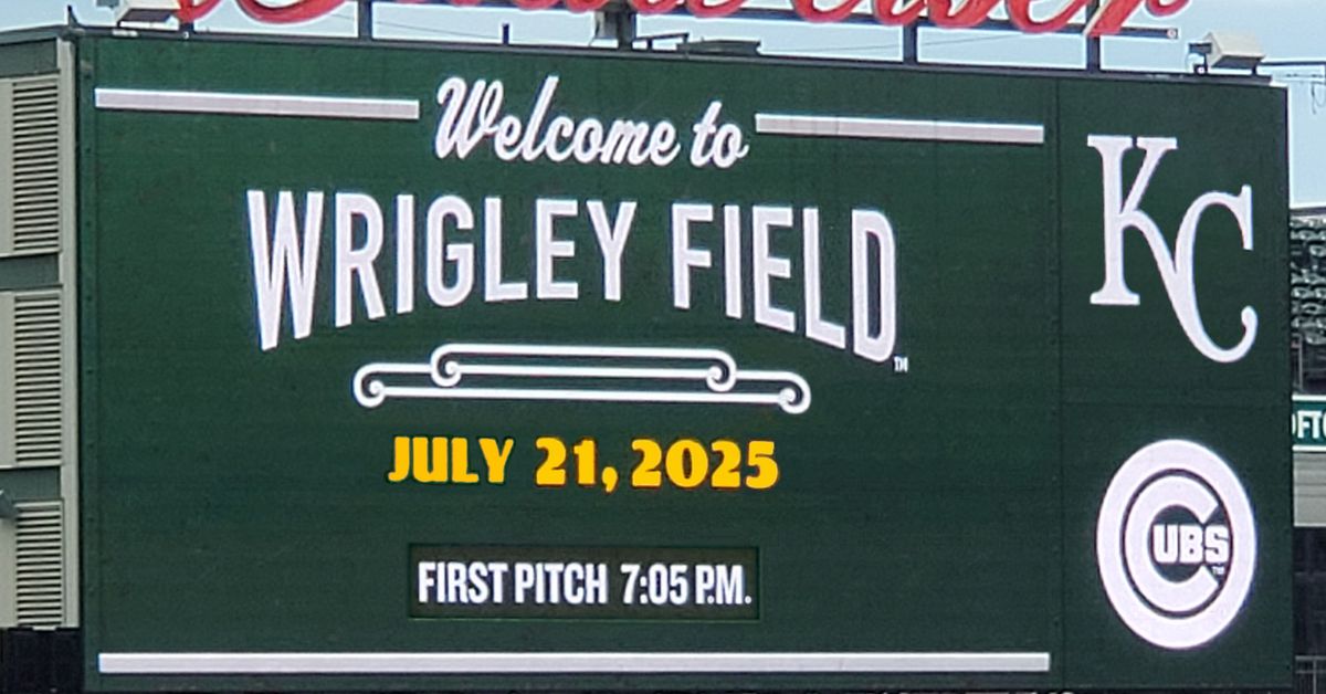 Cubs vs. Royals Monday 7/21 game threads