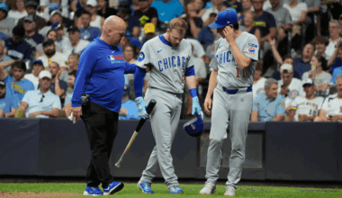 Cubs, Ian Happ optimistic following X-rays after fouling ball off shin