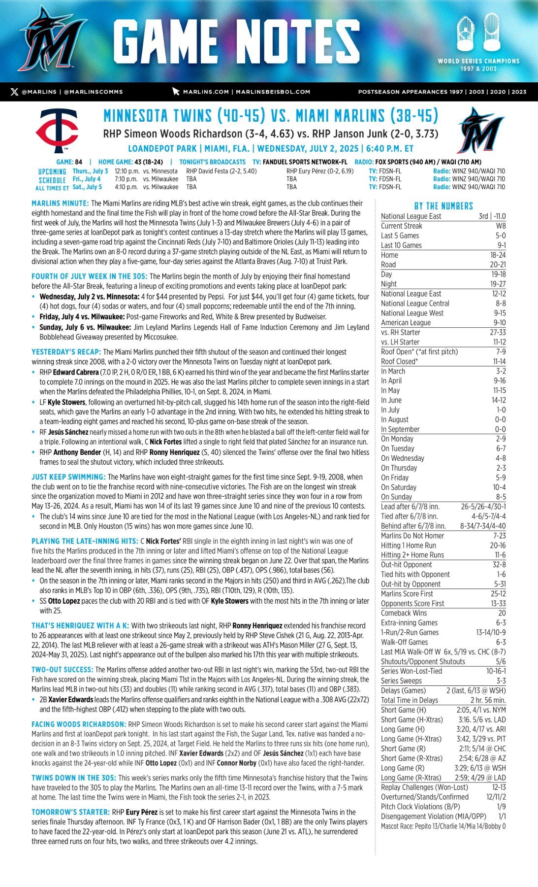 07.02 vs. MIN - Marlins Game Notes-images-0.jpg