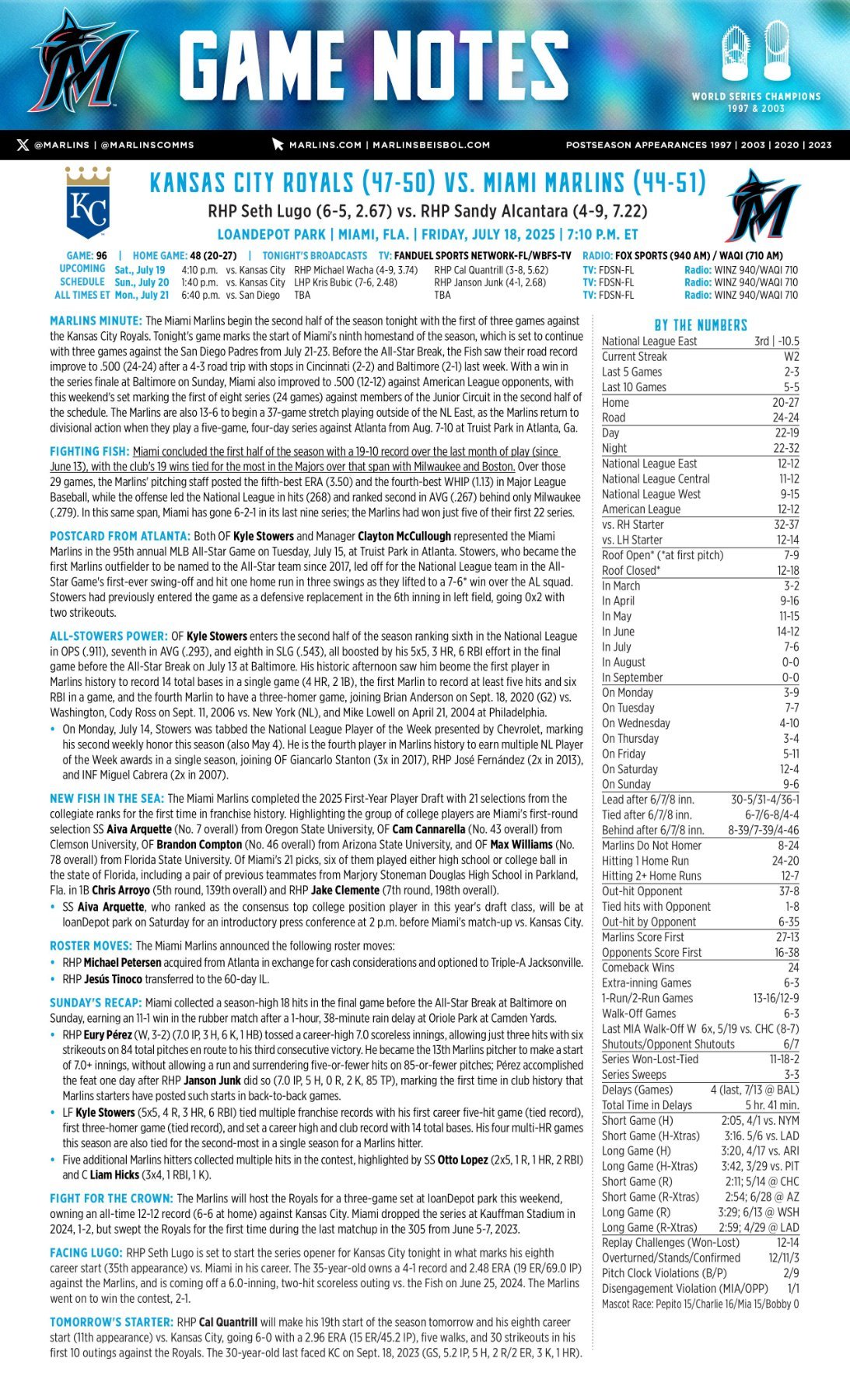 07.18 vs. KC - Marlins Game Notes-images-0.jpg