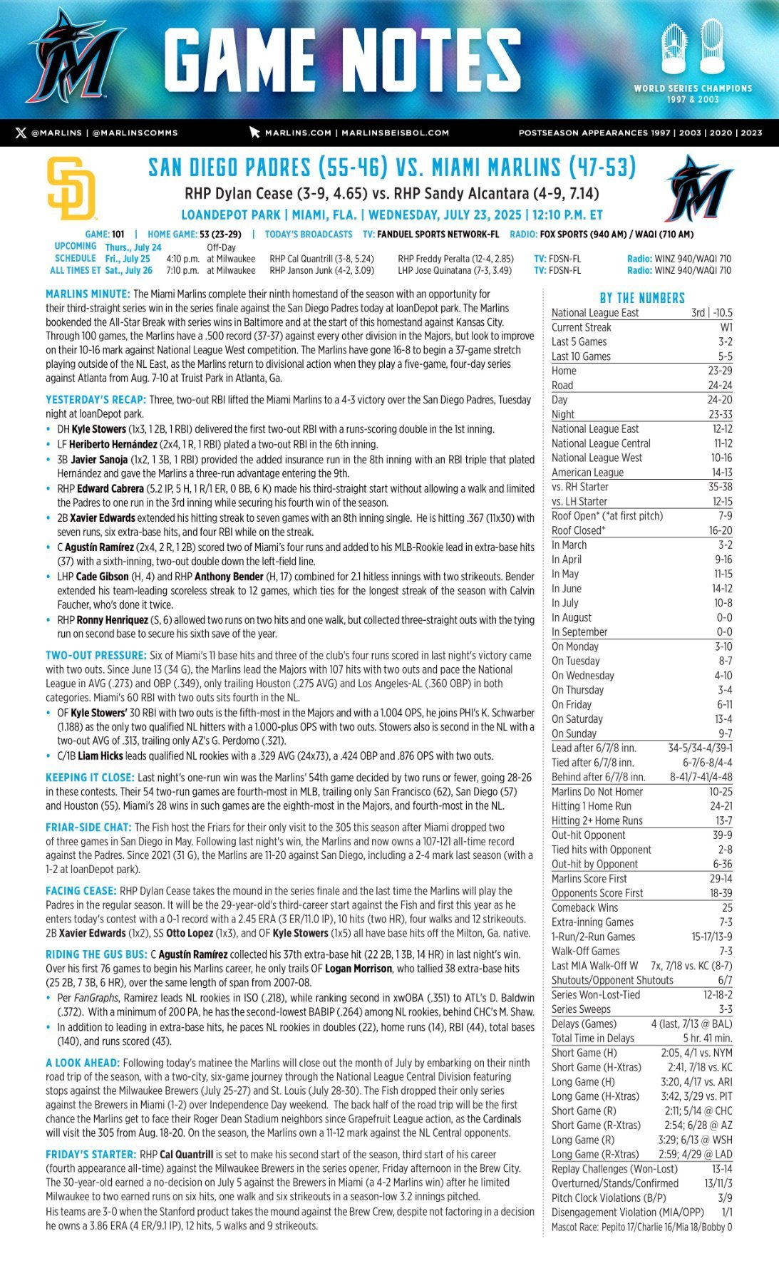 07.23 vs. SD - Marlins Game Notes-images-0.jpg