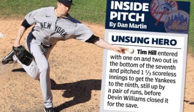 Tim Hill came up clutch