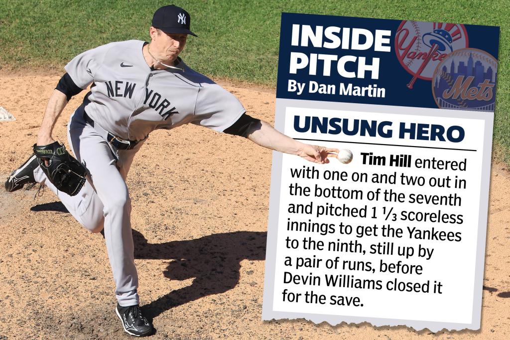 Tim Hill came up clutch