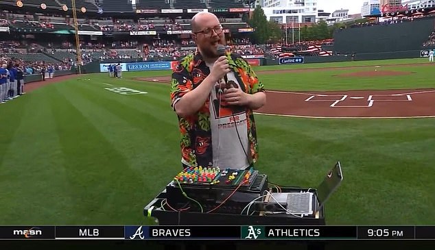 Fans watching on TV didn't take well to it, and he was labeled a 'disgrace to America' by some