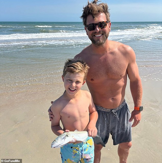 An online fundraiser states that he was 'an exceptional father to his three wonderful children'