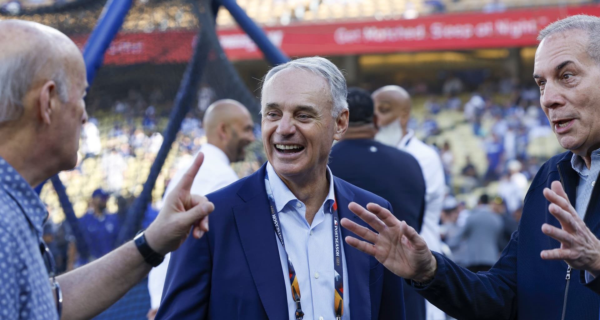 MLB Commissioner says Sunday media rights could go to NBC, Apple or ESPN