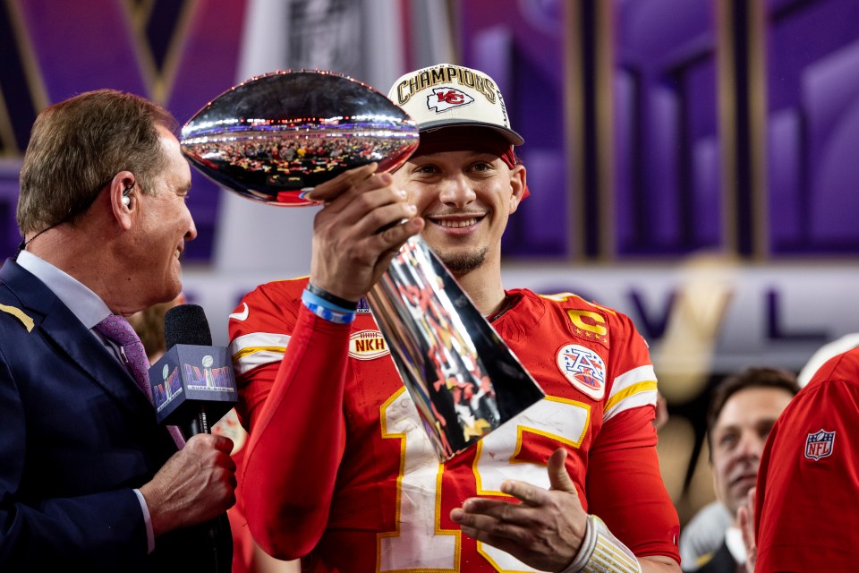 Mahomes is already a three-time Super Bowl champion with the Chiefs