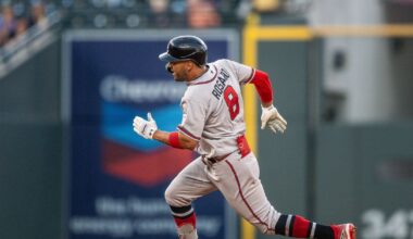 Eddie Rosario gets a start as Atlanta Braves look to sweep Colorado Rockies