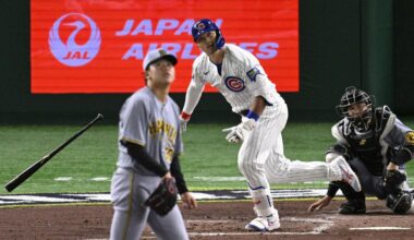 NPB's Tigers shut out Cubs in exhibition opener