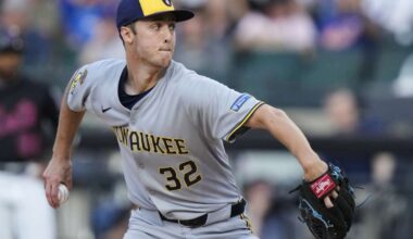 Brewers phenom Jacob Misiorowski gets tagged for 1st time in loss to Mets