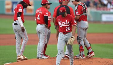 Reds pitcher Chase Burns tipped pitches vs. Red Sox. Cincinnati seeks fix