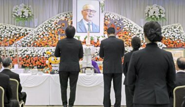 Funeral held for Japanese baseball legend Shigeo Nagashima
