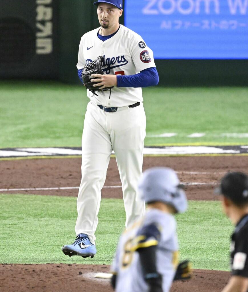 NPB's Tigers beat Dodgers after Cubs in exhibition series