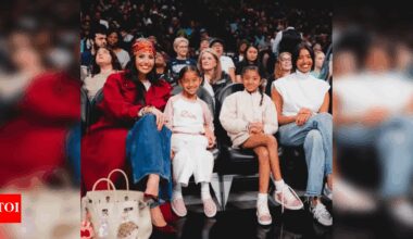 Vanessa Bryant has a mother-daughter night out on a special night for Los Angeles Dodgers pitcher Clayton Kershaw | NBA News