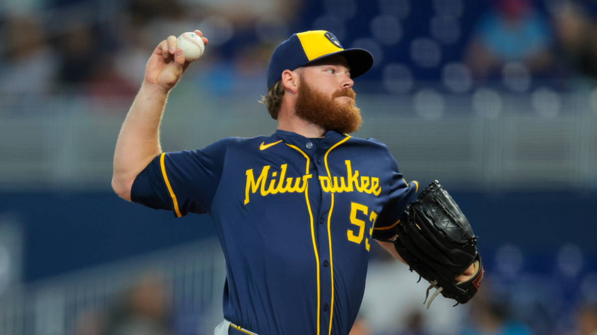 Brewers' Brandon Woodruff allows just two hits to Marlins in first MLB start since 2023