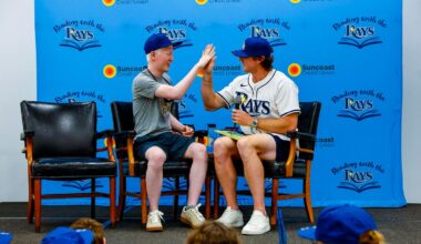 Helping Visually Impaired Youths Among Ways Tampa Bay Pitcher Ryan Pepiot Enjoys Giving Back