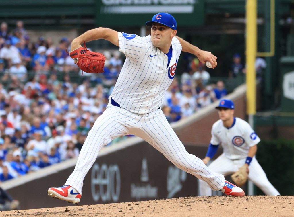 Chicago Cubs’ Matthew Boyd strikes out 9 in 5 innings