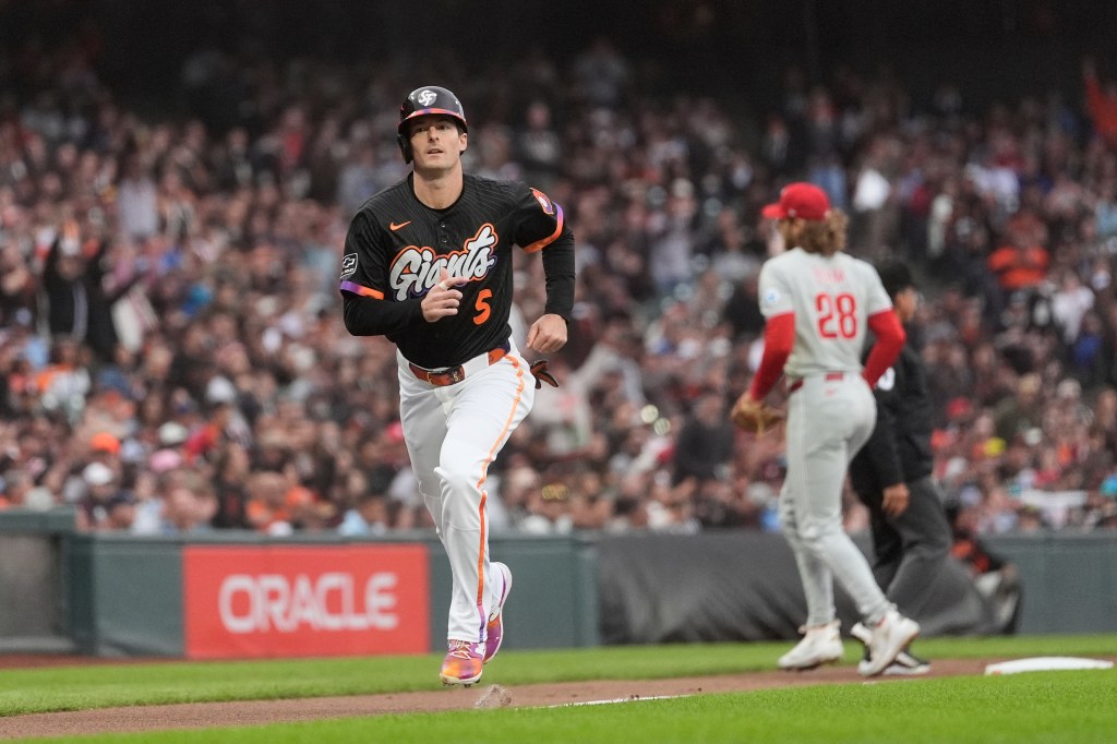 SF Giants' walk-off Phillies on Patrick Bailey's inside-the-park homer