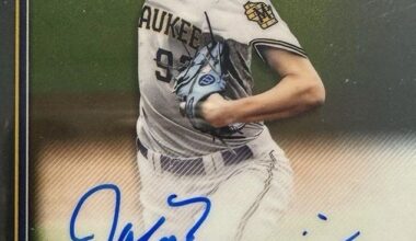 Collectors Watching as Brewers SP Jacob Misiorowski Ks 12 Dodgers