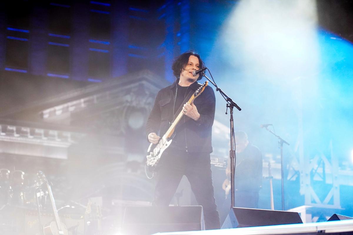 Jack White gets 50th birthday serenade from John C. Reilly at Detroit Tigers game