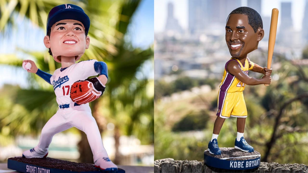 Shohei Ohtani, Kobe Bryant bobblehead highlight Dodgers promotional schedule for second half