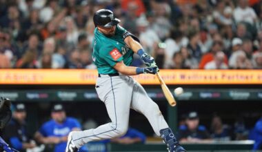 Mariners' Cal Raleigh breaks AL record with 38 homers before the All-Star break