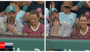 Ben Affleck and Jennifer Garner enjoy a family time at Red Sox game after Jennifer Lopez's revenge song; fans ask 'Are they back together?' -WATCH |