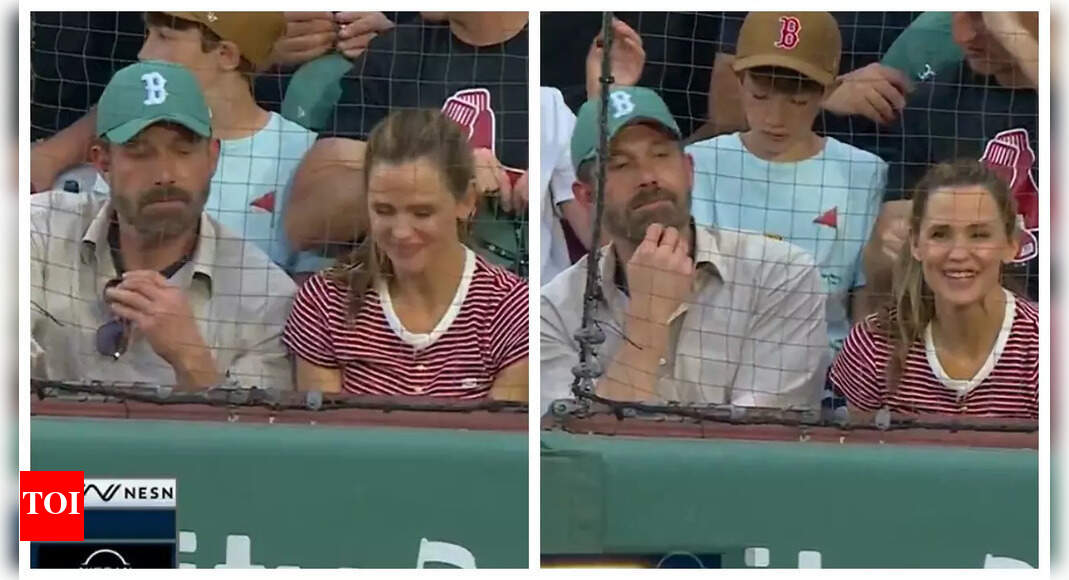 Ben Affleck and Jennifer Garner enjoy a family time at Red Sox game after Jennifer Lopez's revenge song; fans ask 'Are they back together?' -WATCH |