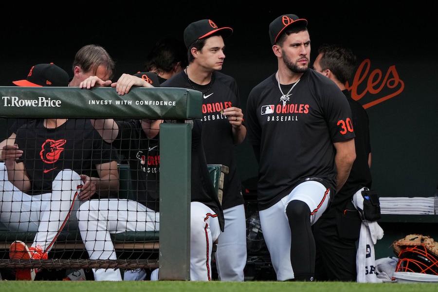 Orioles pull starter Grayson Rodriguez back as injury problems continue