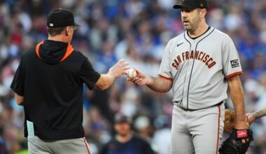 SF Giants begin second half with loss as Justin Verlander roughed up