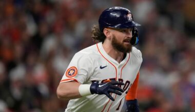 Astros' Brendan Rodgers suffers concussion, broken nose during minor league rehab assignment