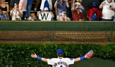 Pete Crow-Armstrong hits 1 of Cubs' 5 solo homers to back Imanaga in 6-0 win over Red Sox