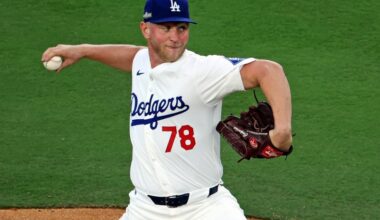 Dodgers’ Ben Casparius exits game vs. Twins with apparent hamstring injury