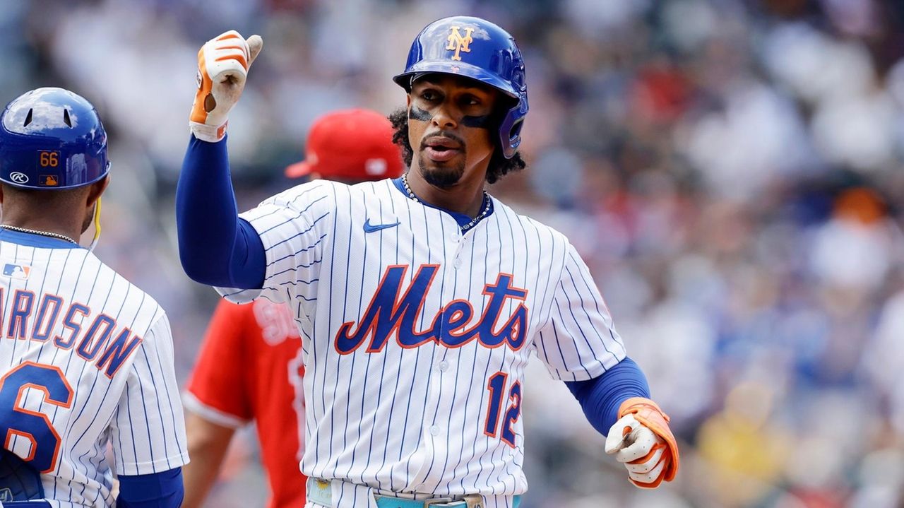Mets sweep Angels to move back into first place as Francisco Lindor and Pete Alonso break out of slumps