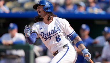 Royals rally past Guardians 5-3 in 10 innings in first game of doubleheader