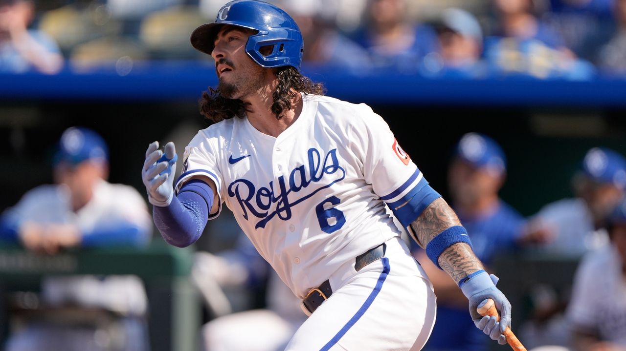Royals rally past Guardians 5-3 in 10 innings in first game of doubleheader