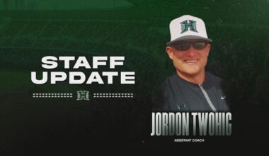 Baseball Adds Jordon Twohig to Coaching Staff