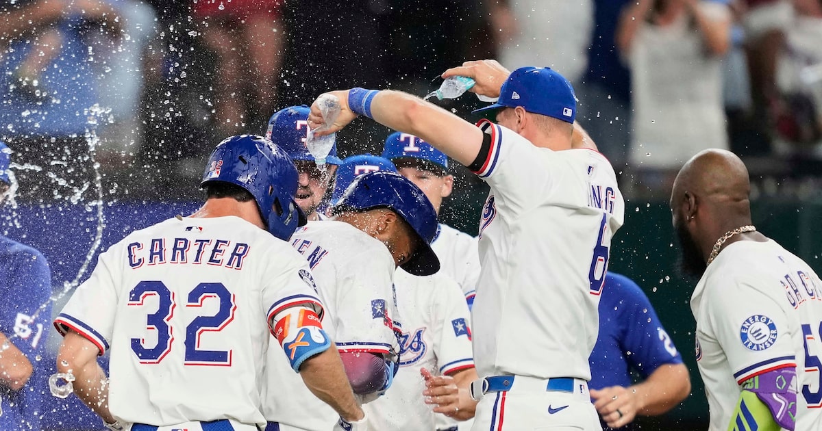 Marcus Semien walks it off as Rangers beat Braves to keep hot streak going