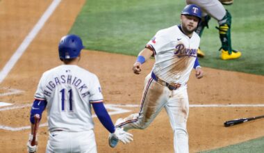 How soon could Rangers’ Jake Burger, Kyle Higashioka return from soft tissue injuries?