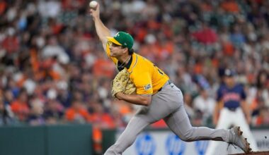 Andujar, Langeliers homer in 1st, A's beat Astros 7-1 to complete series sweep