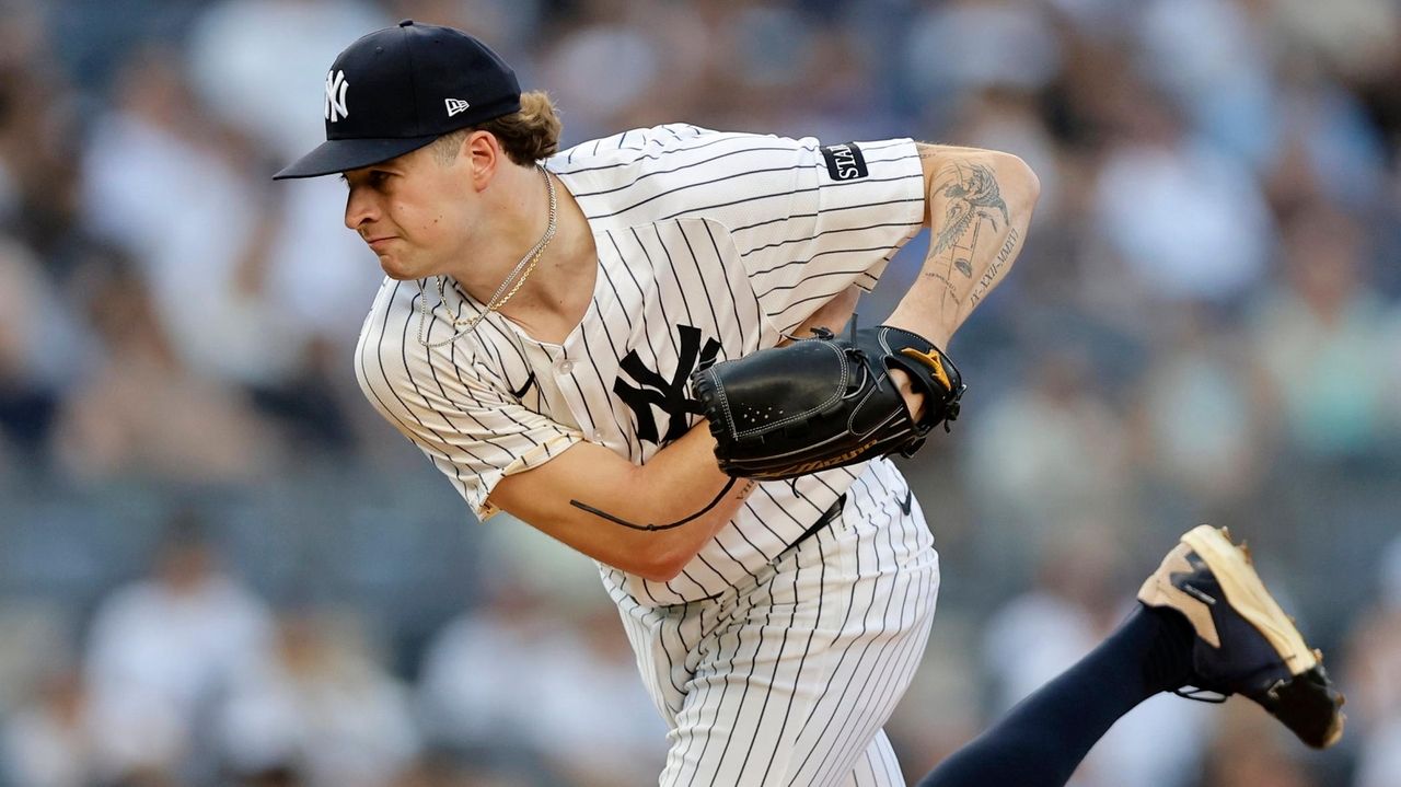 Yankees' Cam Schlittler struggles with command, hit hard by Rays