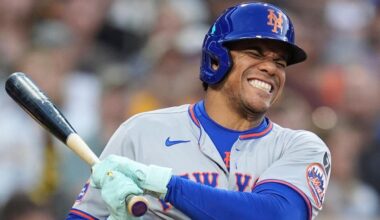 Soto leaves Mets' loss vs. Padres