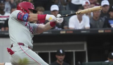 Kyle Schwarber and Jesus Luzardo help the Phillies beat the White Sox 6-3