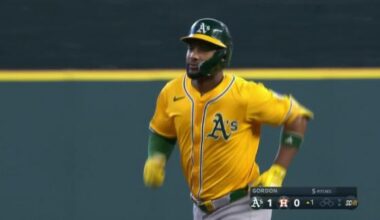 Andujar, Langeliers homer in 1st, A's beat Astros 7-1 to complete series sweep